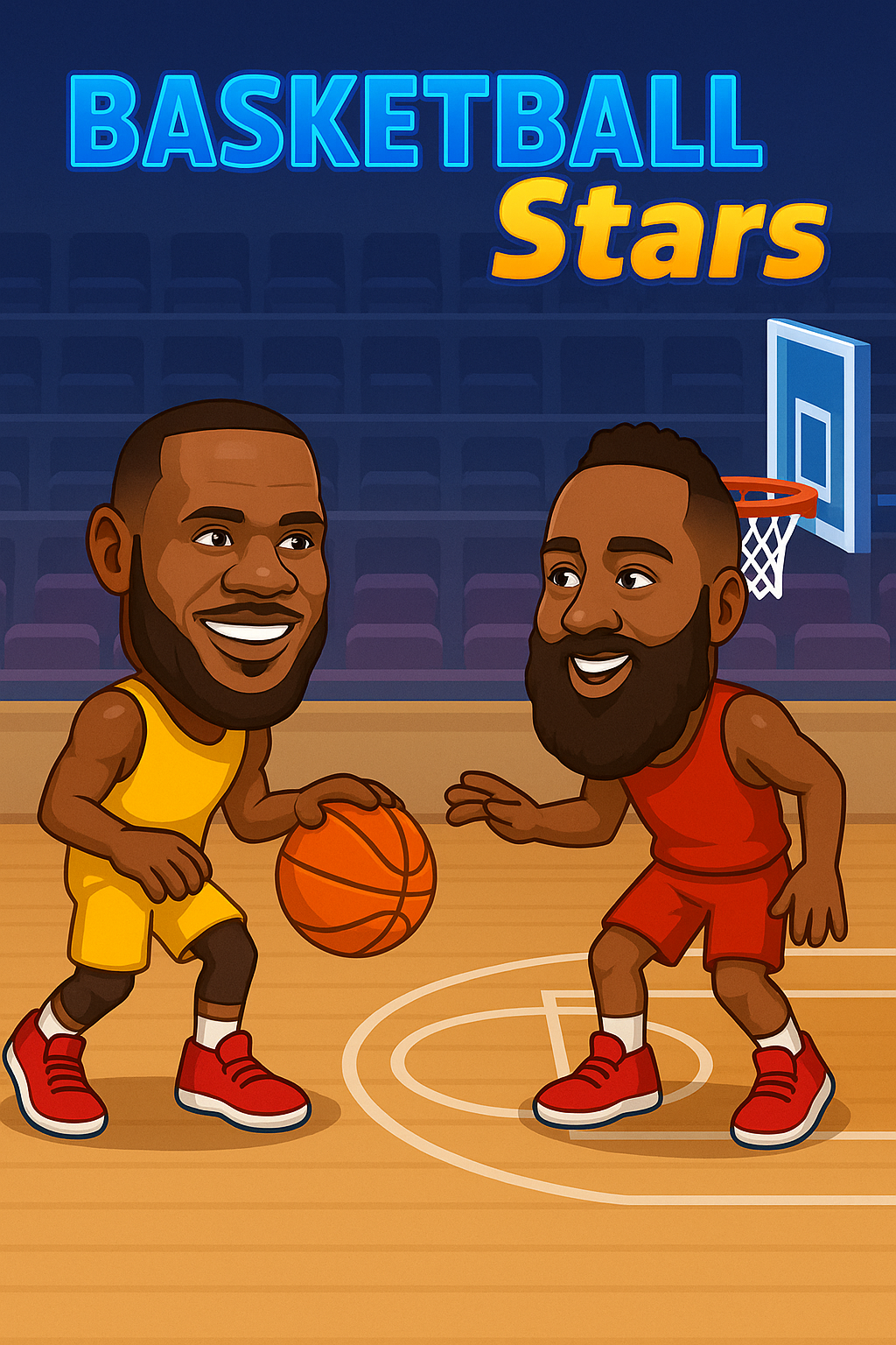 Basketball Stars – 2 Player Sports Game gameplay preview
