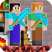 Alex and Steve Nether gameplay preview