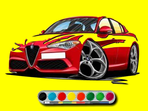 Alfa Romeo Coloring gameplay preview