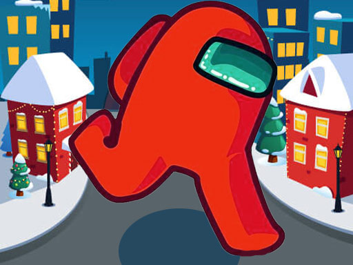 Among Us Christmas Run - Free Online Arcade Game