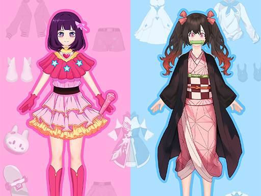 Anime Doll   DIY Cosplay Girl gameplay preview