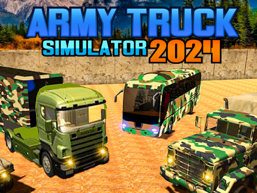 Army Truck Simulator 2024 - Free Online Racing Game