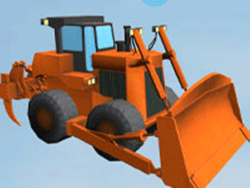 Bulldozer Crash Race - Mad 3D Racing Game - Free Online Racing Game