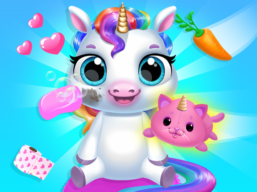 My Baby Unicorn Pony Care 2 gameplay preview