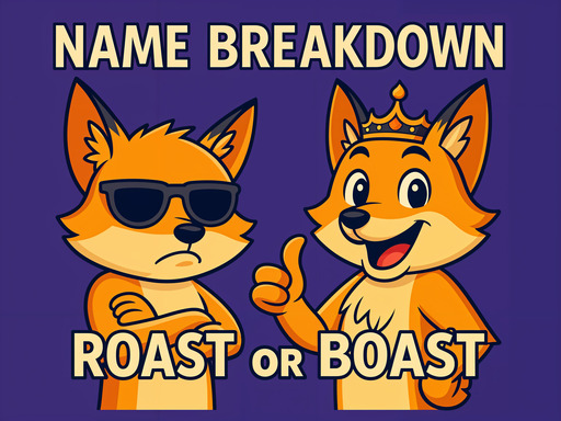Name Breakdown Roast Or Boast gameplay preview