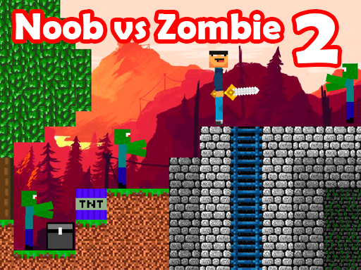 Noob vs Zombie 2 gameplay preview