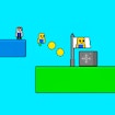 Obby vs Bacon Rainbow Parkour gameplay preview