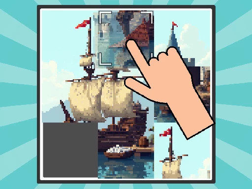Pixel Slide Puzzle gameplay preview