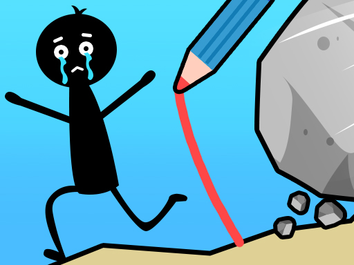 Save The Stick Draw Line gameplay preview