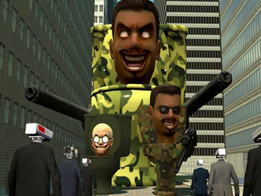 Skibidi Toilet Sharp Shooter - Free Online Arcade Game