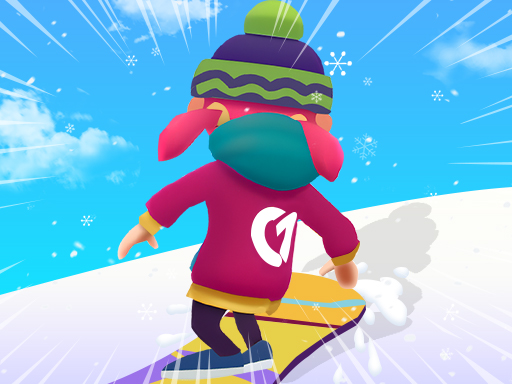Snowboard Game Party - Free Online Racing Game