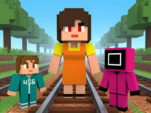 Squid Game: Craft Runner gameplay preview