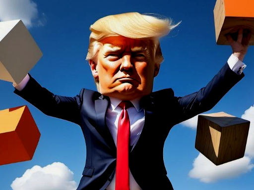 Trump Wobble Walk Challenge gameplay preview