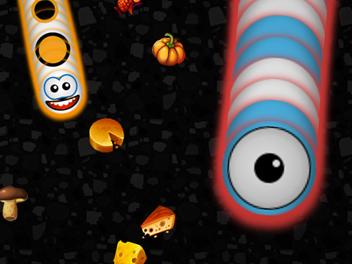Worms Zone a Slithery Snake gameplay preview